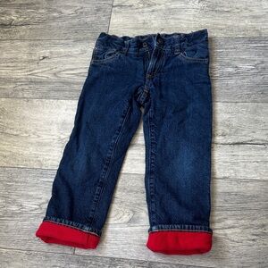 GAP Kids Denim Jeans with Red Cuffs